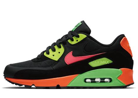 damenschuhe schwarz neongrün nike airax 90|air max 90 damenschuh.